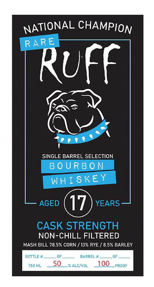 Rare Ruff 17 Year Old Single Barrel Bourbon Whiskey at CaskCartel.com