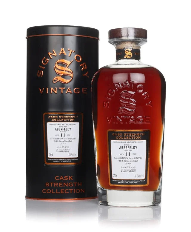 Aberfeldy 11 Year Old 2014 Cask #4 - Cask Strength Collection (Signatory) Single Malt Scotch Whisky | 700ML at CaskCartel.com
