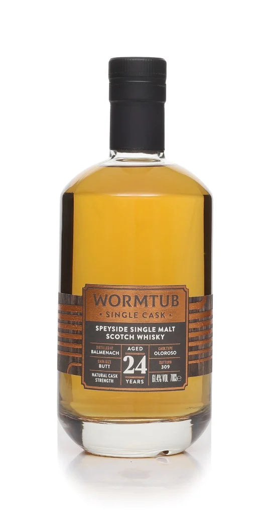 Balmenach 24 Year Old - Wormtub Single Cask Single Malt Scotch Whisky | 700ML at CaskCartel.com