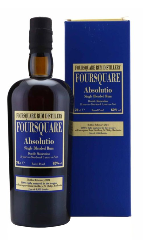 Foursquare 15 Year Old Absolutio Velier | 700ML at CaskCartel.com