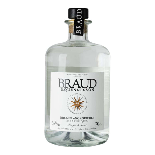 Braud & Quennesson Rhum Blanc Agricole 55 | 700ML at CaskCartel.com