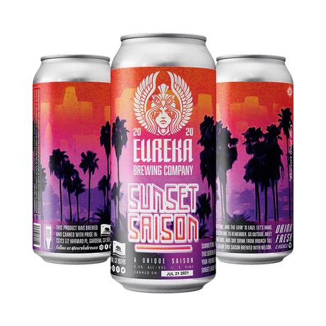 Eureka Brewing Co. Sunset Saison Beer | (4)*473ML at CaskCartel.com
