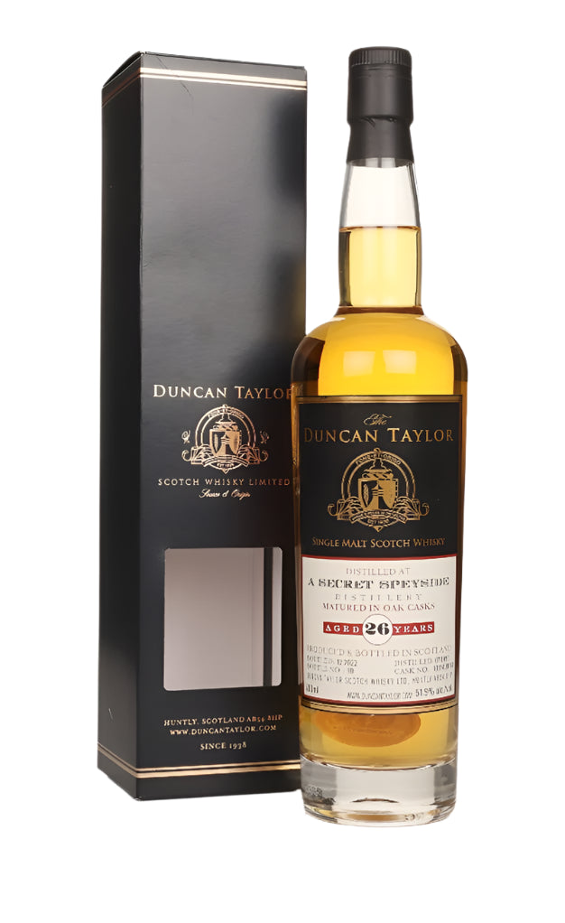Secret Speyside 26 Year Old 1996 Cask #1031409161 (Duncan Taylor) Single Malt Scotch Whisky | 700ML at CaskCartel.com
