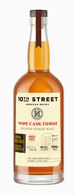 10th Street Wine Cask Finish #99 Single Malt Peated Whiskey at CaskCartel.com