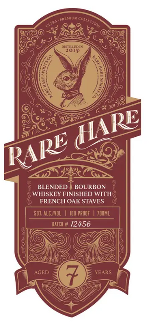 Rare Hare 7 Year Old French Oak Stave Finish Blended Bourbon Whisky at CaskCartel.com