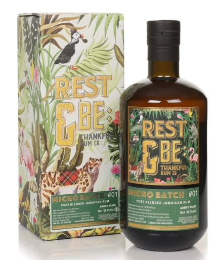 Micro Batch 13 Year Old Antipodes Rest & Be Thankful Jamaican Rum | 700ML