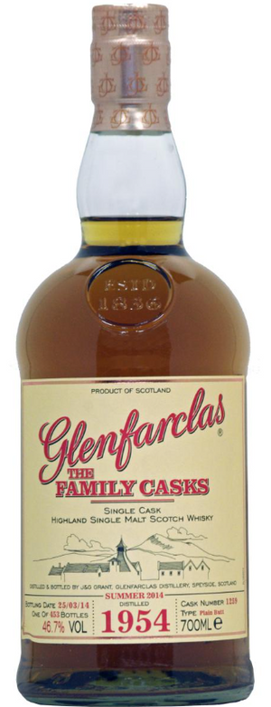 Glenfarclas 59 Year Old 1954 Family Cask #1259 Single Malt Scotch Whisky | 700ML at CaskCartel.com