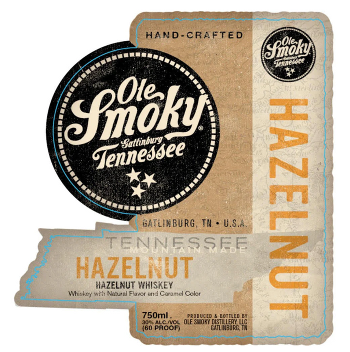 Ole Smoky Hazelnut Tennessee Whiskey
