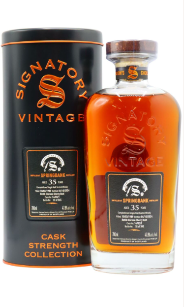 Springbank Signatory Vintage Symington's Choice Single Cask 35 Year Old 1989 Vintage Single Malt Scotch Whisky | 700ML at CaskCartel.com