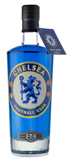 Chelsea FC Dark Berry Flavoured Vodka | 700ML at CaskCartel.com