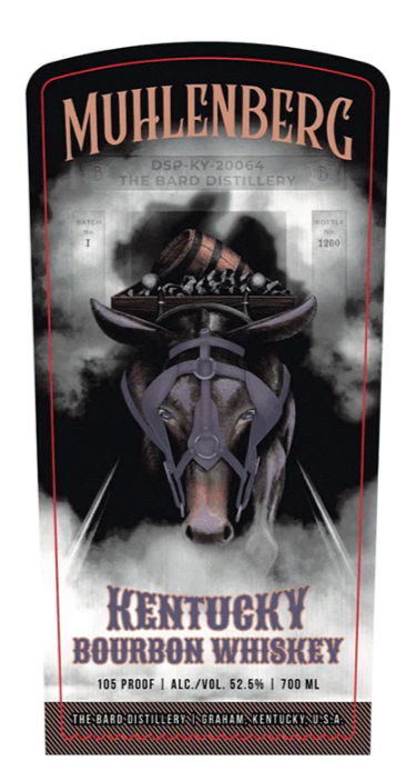 The Bard Distillery Muhlenberg Kentucky Bourbon Whiskey | 700ML at CaskCartel.com