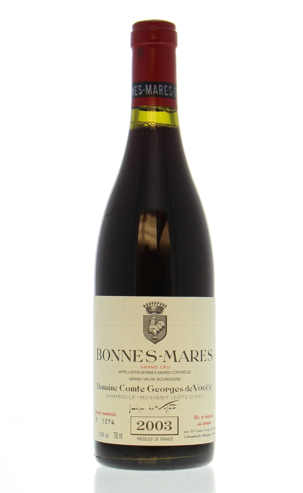 2003 | Domaine Comte Georges de Vogüé | Bonnes-Mares at CaskCartel.com