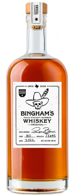 Bingham’s Original Texas Straight Bourbon Whisky at CaskCartel.com