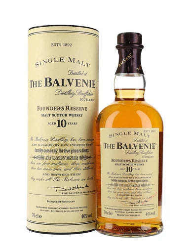 (希少品)The Balvenie Founder's Reserve 10年 BUY] Balvenie Founder's Reserve 10 Year Old Single Malt Scotch