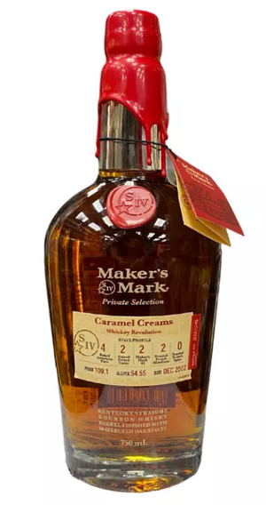 Maker's Mark Private Selection Whiskey Revolution 'Caramel Creams' Straight Bourbon Whisky at CaskCartel.com