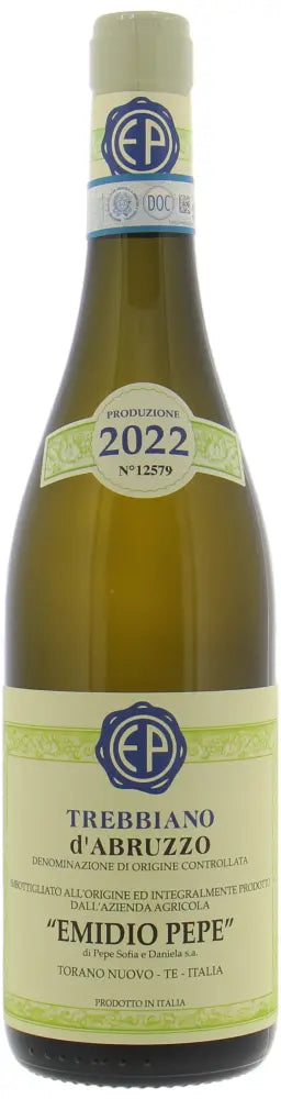2022 | Emidio Pepe | Trebbiano d'Abruzzo at CaskCartel.com
