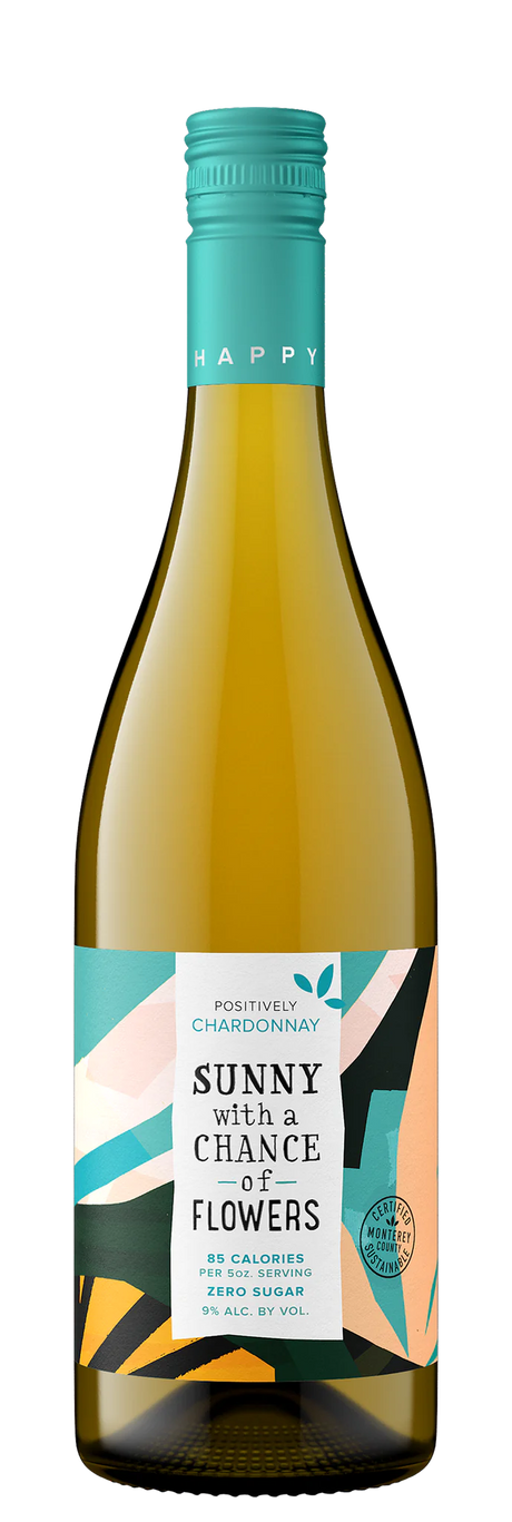 Sunny with a Chance of Flowers | Positively Chardonnay - NV at CaskCartel.com
