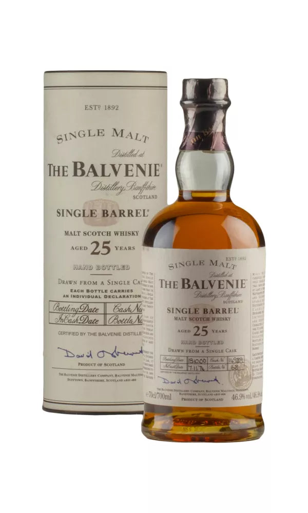 BUY] Balvenie 25 Year Old Single Barrel #14989 1974 Single Malt