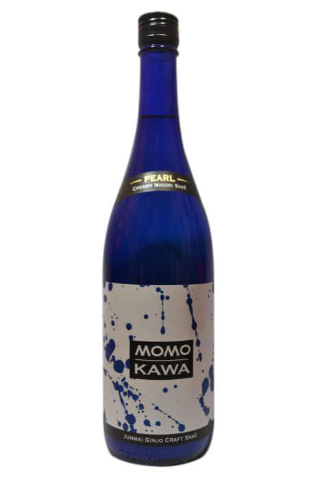 Momokawa Pearl Creamy Nigori Junmai Ginjo Sake | 750ML at CaskCartel.com