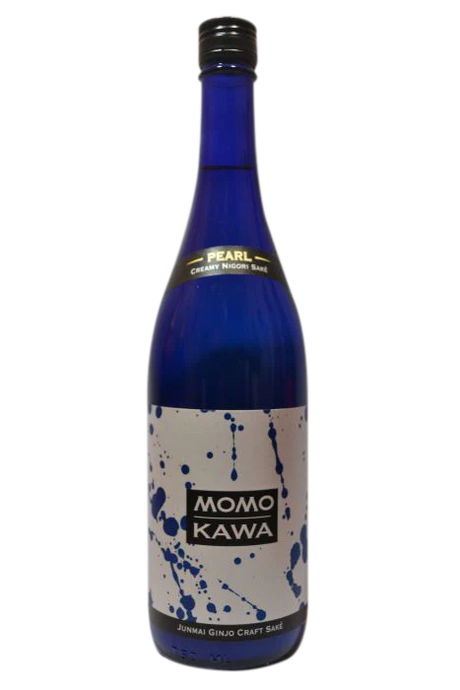 Momokawa Pearl Creamy Nigori Junmai Ginjo Sake | 750ML at CaskCartel.com