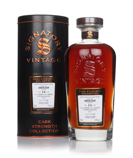Aberlour 14 Year Old 2012 Cask #4 - Cask Strength Collection (Signatory) Single Malt Scotch Whisky | 700ML at CaskCartel.com