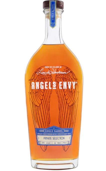 Angels Envy Single Barrel Platinum Barrels Select Finished In Sherry Casks Kentucky Straight Bourbon Whiskey at CaskCartel.com