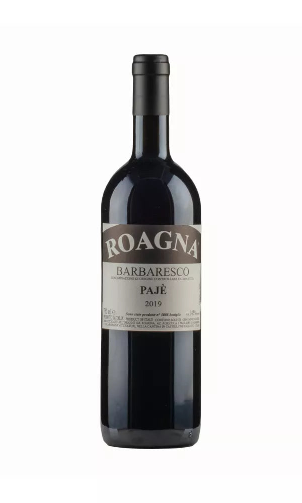 2019 | Roagna | Paje at CaskCartel.com
