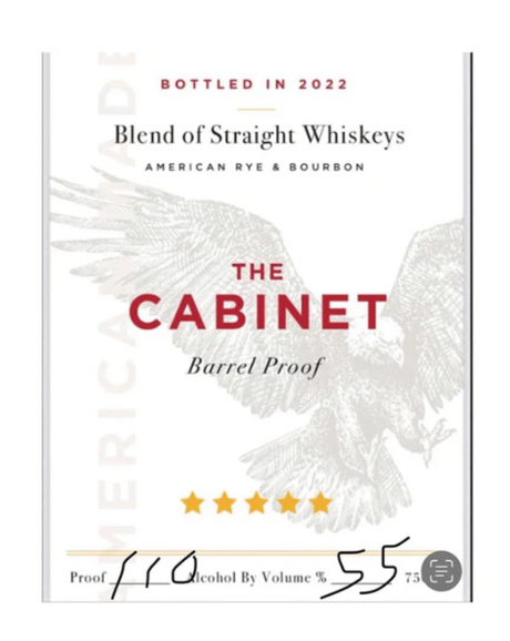 The Cabinet Blend of Straight Whiskies at CaskCartel.com