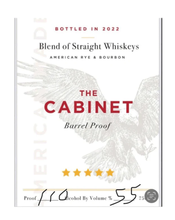 The Cabinet Blend of Straight Whiskies