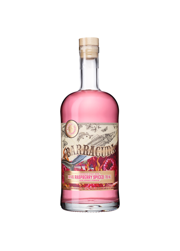 Barracuda Raspberry Spiced Rum | 700ML at CaskCartel.com