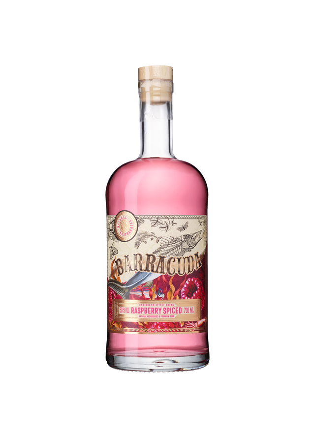 Barracuda Raspberry Spiced Rum | 700ML at CaskCartel.com
