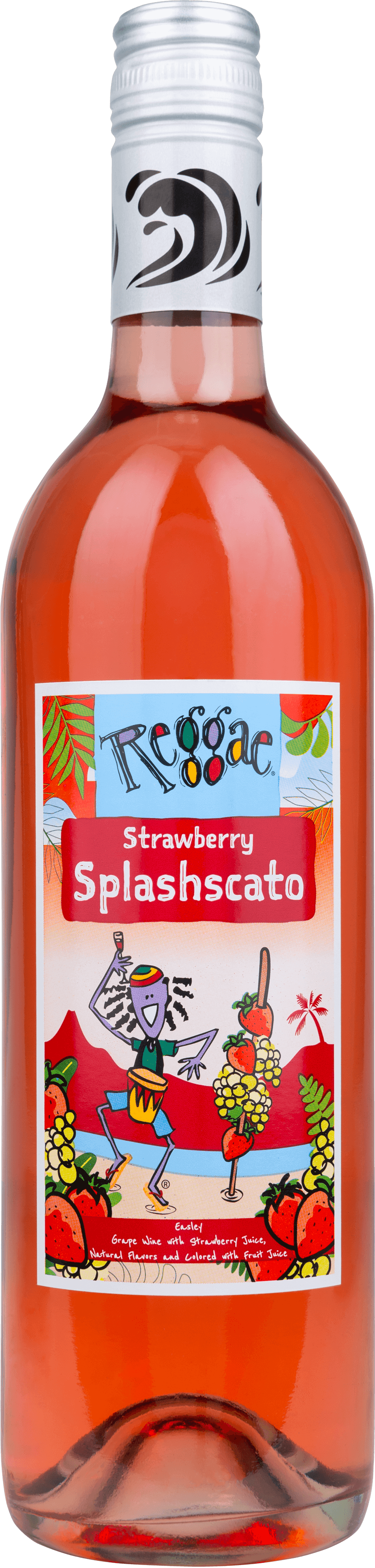 Easley Winery | Reggae Wines Splaschato Strawberry - NV at CaskCartel.com