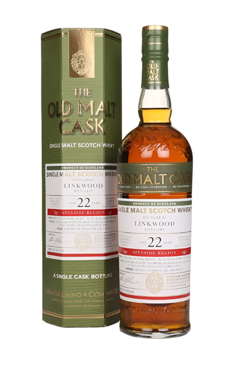 Linkwood 22 Year Old 2002 Cask #21387 - Old Malt Cask (Hunter Laing) Single Malt Scotch Whisky | 700ML at CaskCartel.com