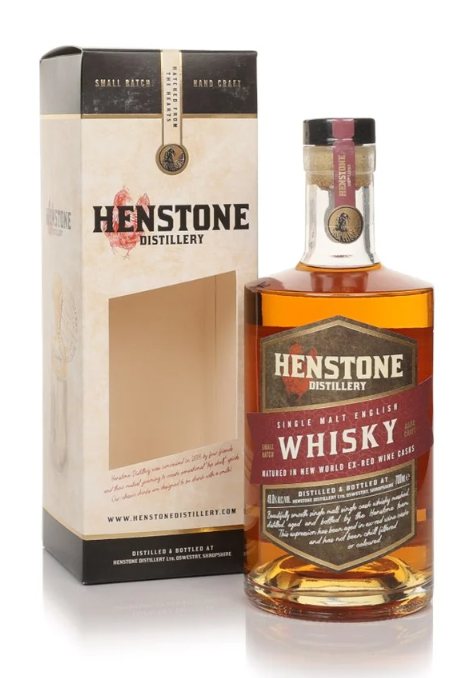 Henstone Ex-Red Wine Casks Single Malt English Whisky | 700ML