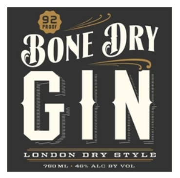 Backbone Bourbon Company Bone Dry Gin