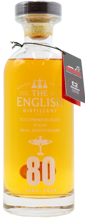 The English D-Day 80th Anniversary Single Malt Whisky | 700ML at CaskCartel.com