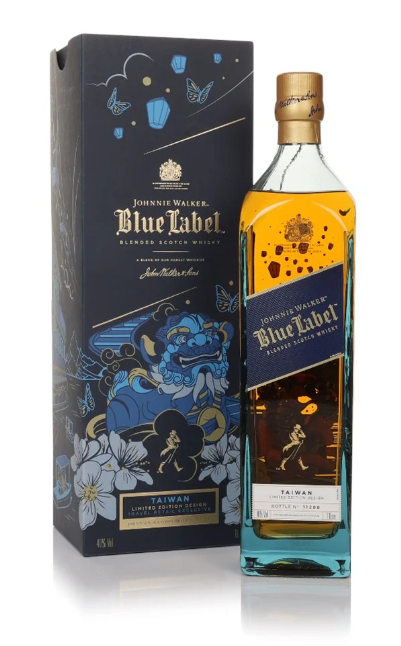 Johnnie Walker Blue Label Taiwan Limited Edition Blended Scotch Whisky | 1L at CaskCartel.com