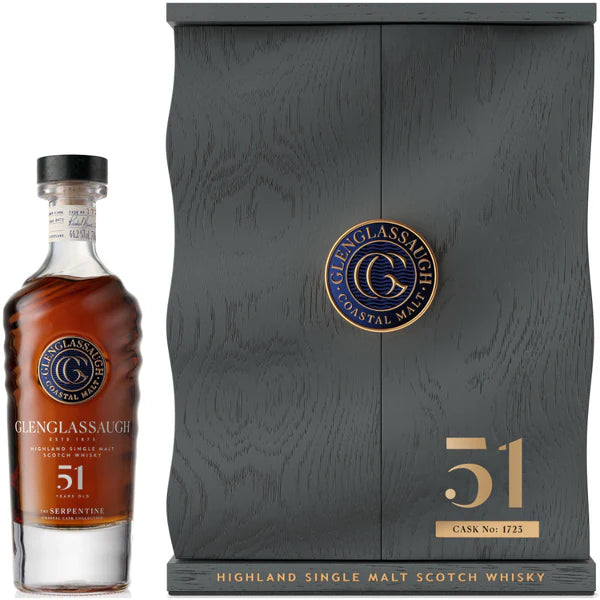 Glenglassaugh Serpentine Coastal Cask Collection 51 Year Old Single Malt Scotch Whisky | 700ML