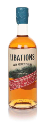 Libations Signature Blend Rioja Finish Bottled 2023 Cask Reserve Series No.2 Rum | 700ML at CaskCartel.com