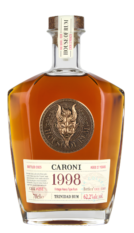 Caroni (Silent) House Of Rum Single Cask Trinidad 27 Year Old 1998 Vintage Rum | 700ML at CaskCartel.com