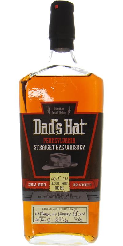 Dad's Hat 2013 Single Barrel - Cask Strength Straight Rye Whisky | 700ML at CaskCartel.com