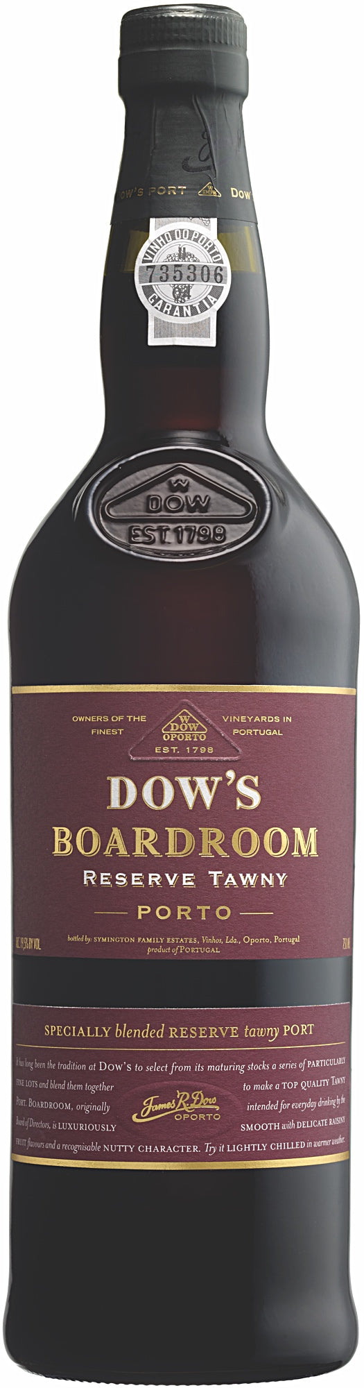 Dow's | Reserve Tawny Boardroom Port - NV at CaskCartel.com