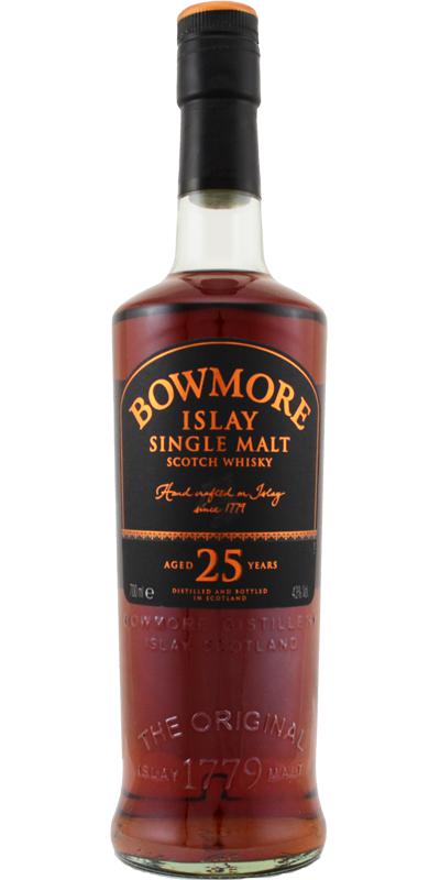 Bowmore 25 Year Old Label Single Malt Scotch Whisky | 700ML at CaskCartel.com