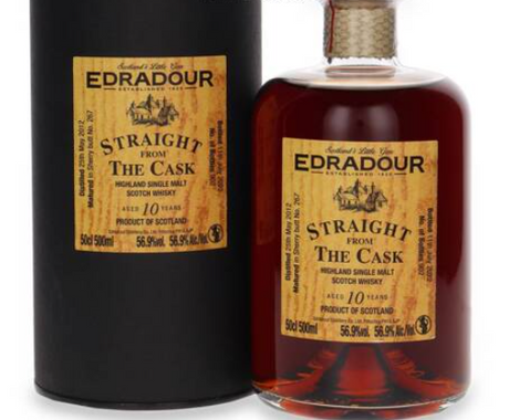 Edradour 10 Year Old (D.2012, B.2022) Straight From The Cask (Sherry Butt) 56.9% | 500ML at CaskCartel.com