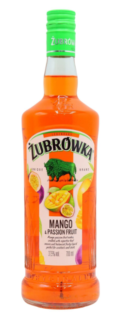 Zubrowka Mango & Passionfruit Vodka | 700ML at CaskCartel.com