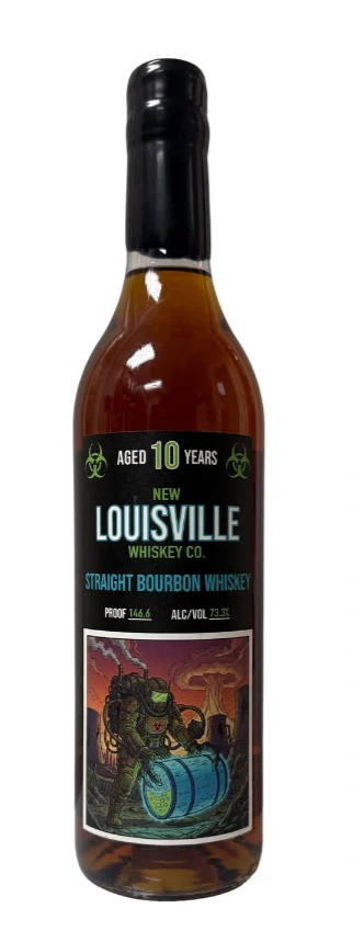 Nulu New Louisville Co. 10 Year Old Nuclear Nectar HAZMAT 146.6 Proof Bourbon Whiskey at CaskCartel.com