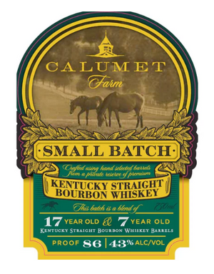 Calumet Farm Small Batch 17 Year Old & 7 Year Old Blended Bourbon Whisky at CaskCartel.com