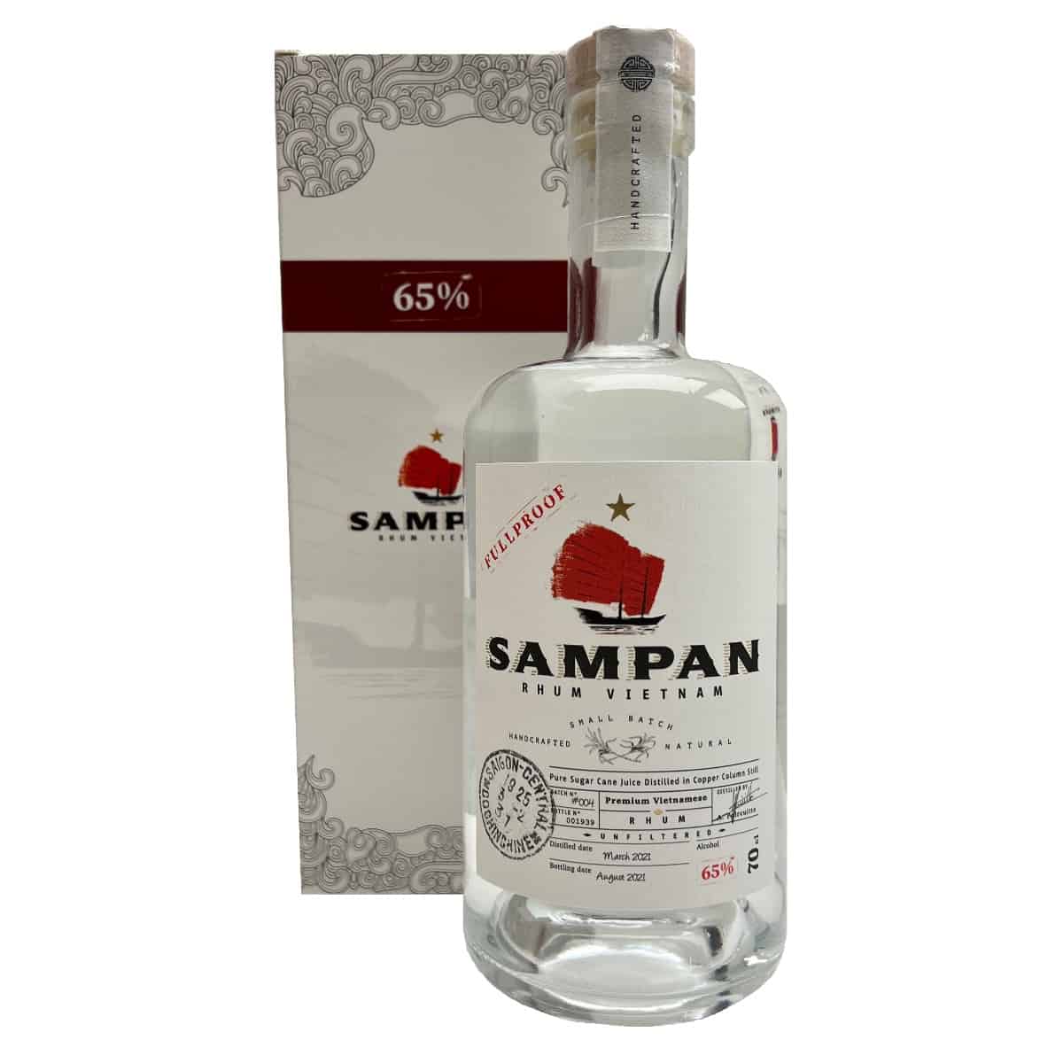 Sampan 65 White Cane Juice Batch 4 Rhum | 700ML at CaskCartel.com