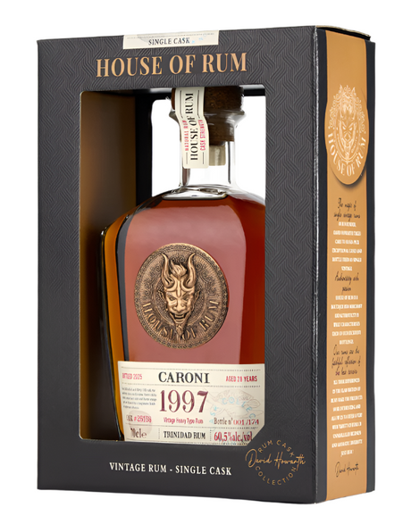 Caroni (Silent) House Of Rum Single Cask Trinidad 28 Year Old 1997 Vintage Rum | 700ML at CaskCartel.com