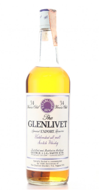 Glenlivet 34 Year Old Special Export Reserve 1976 Single Malt Scotch Whisky | 700ML